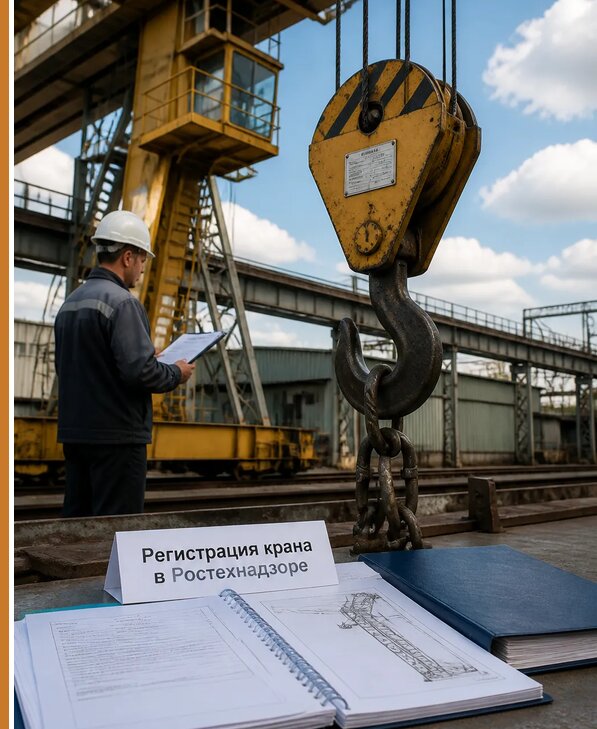 Регистрация крана в Ростехнадзоре в Новокубанске от 15597 р. | Авеста ОТиПБ