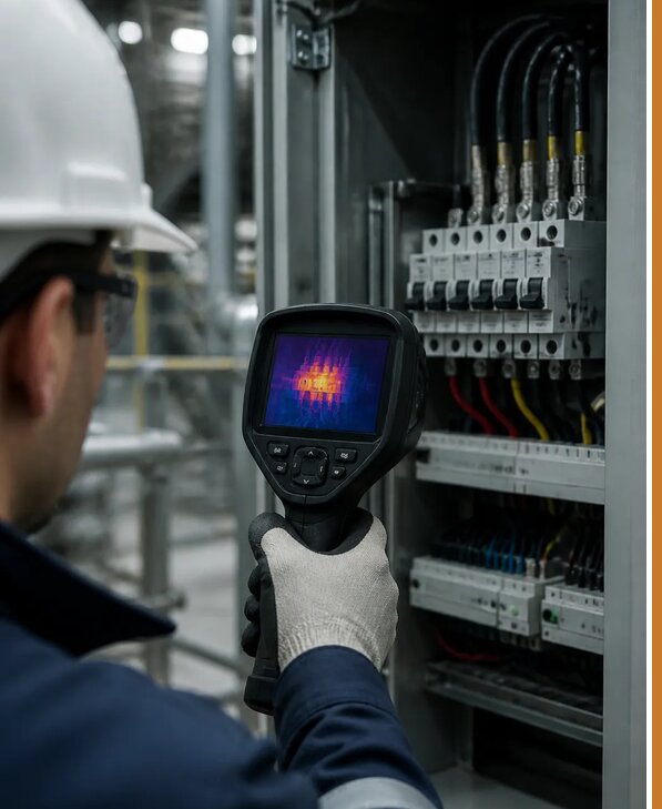 Тепловой контроль оборудования в Новокубанске для безопасности работ